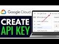 How to Create Google API Key On Google Cloud Platform 2025 (FULL GUIDE)