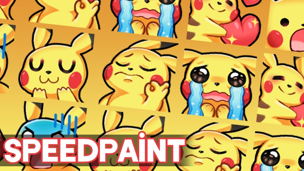 Pokemon Pikachu – readysetpaintbox.com