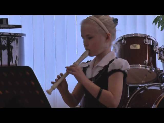 hra na zobcovou flétnu - YouTube