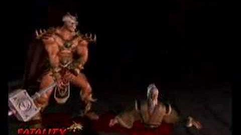 Mortal Kombat Deception Shao Kahn Fatality (2)
