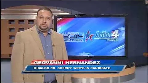 Geovanni Hernandez Hidalgo County Sheriff Candidate