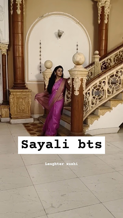 tharla tar mag behind the scenes sayali 😍❤️