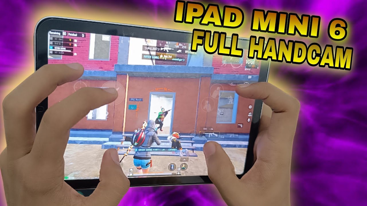 iPad mini 6 pubg test || iPad mini 6 pubg handcam - YouTube