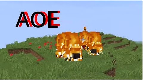 How to Make AOE Attacks in Mcreator!