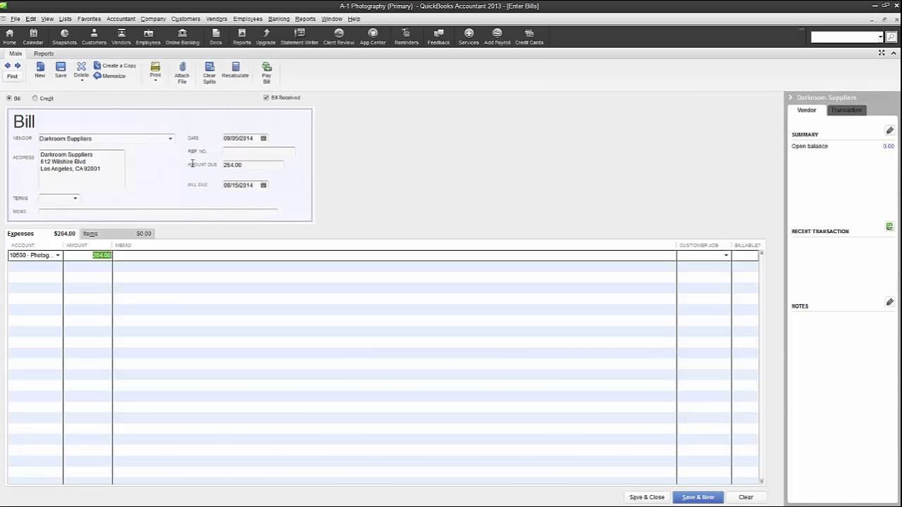 A-1 Photography Practice Set