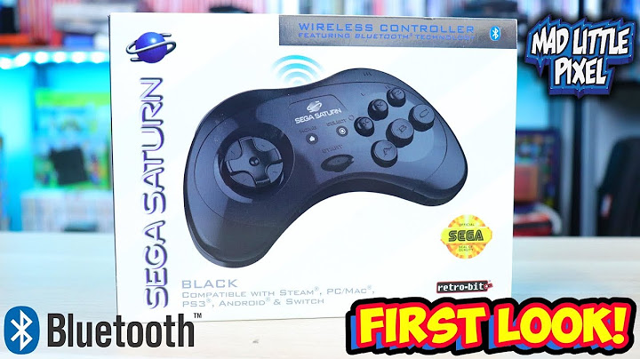Official Bluetooth Sega Saturn Controller From Retro-Bit First Look! - 天天要聞
