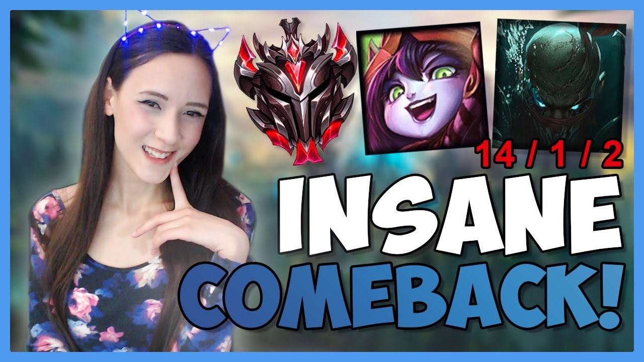 Grandmaster Support Makes INSANE Comeback Vs #1 Pyke | Emiliacosplay League of Legends