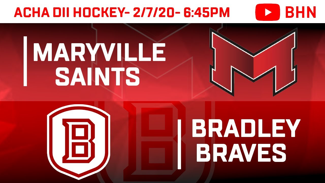 Bradley Hockey D2 vs Maryville- 2/7/20