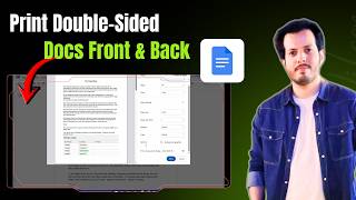 How To Print Double-Sided in Google Docs - Front and Back Print on Google Docs