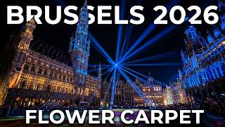 Brussels Flower Carpet Light Show 2026