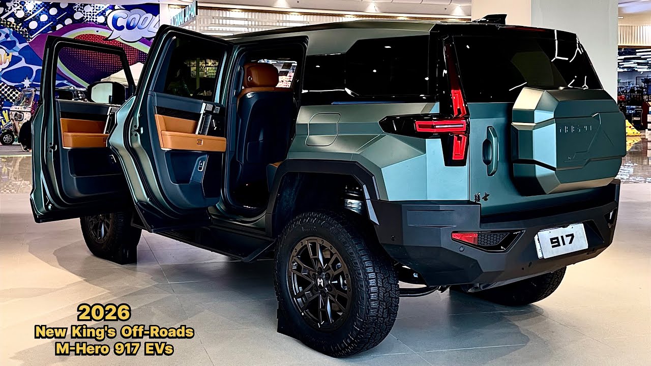 Новинка 2026 года! Электромобиль Dongfeng M-Hero 917: король бездорожья, супер-путешественник, ин...