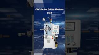 Celebrity COYO C510 CNC Spring Coiling Machine | 0.1mm Wire Compression Spring Production. #cncspringmachine Wealth