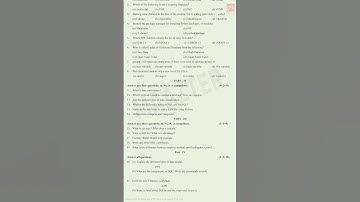 12th Std Computer Science | Second Mid Term Test Model question paper 2024 | Original pattern |