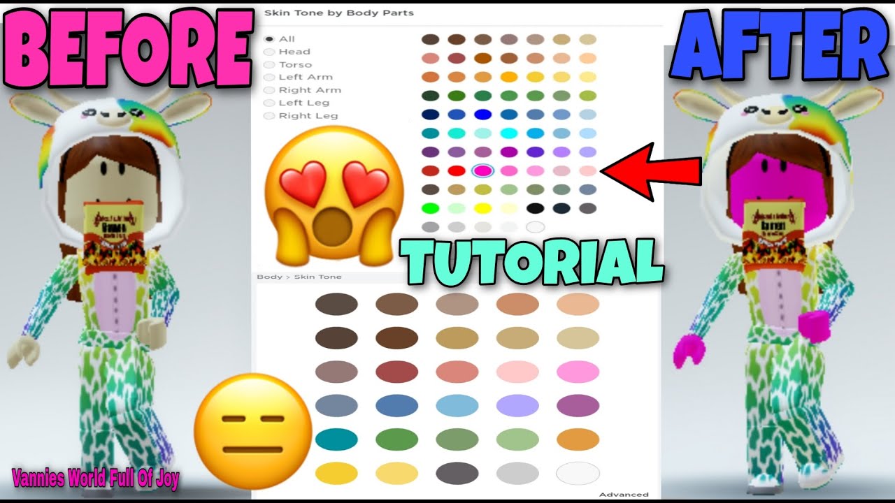 How to get more skin colors in Roblox!!! 