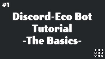 Discord Economy Bot Coding with discord-eco - The basics [1]