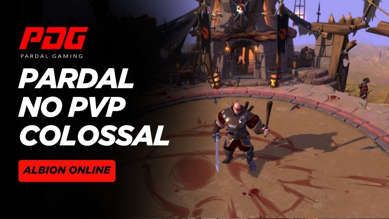 🔴 PARDAL NO ALBION ONLINE - PVP/PVE EM TODAS AS ZONAS - MODO COLOSSAL