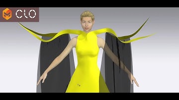 CLO3D timelapse video of how I created this costume / Beginner tutorial