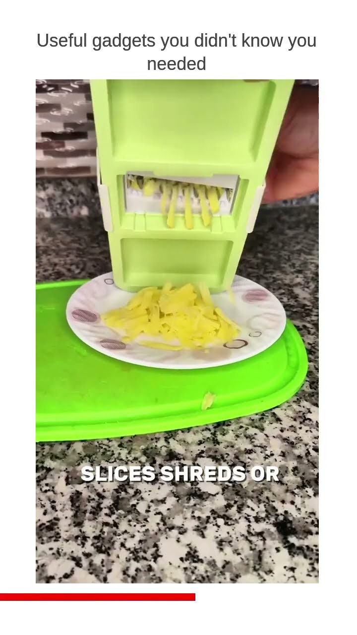 ⚙️ You need this! ? Master your kitchen with this handy slicer!