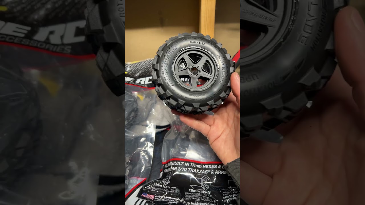 We got some new wheels to try! Upgrade rc saw blades! 