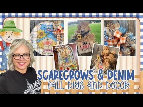 ALL NEW WELCOME AUTUMN COLLAB 2025|| Scarecrow and Denim DIYs and Crafts Ideas for Making Pumpkins with Denim Fabric hqdefault