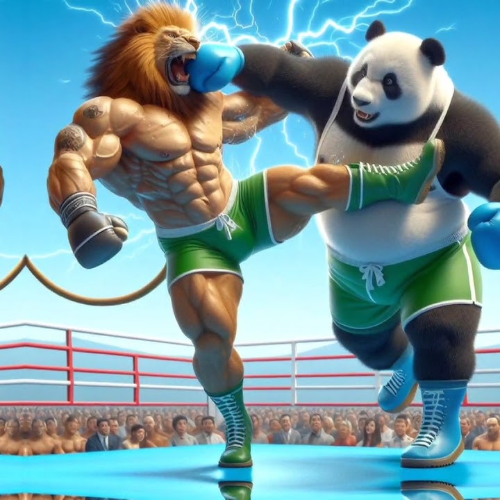 PANDA 🆚 LION , fight for father 😭😭 , #cat #kitten #cute #trending #cats #cutecat #catlover#shorts 14