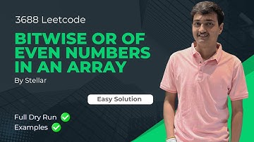 3688. Bitwise OR of Even Numbers in an Array | Leetcode Weekly Contest 468
