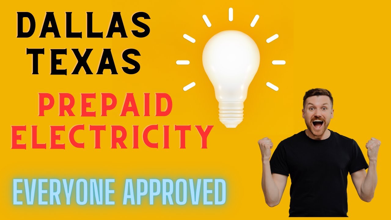 Dallas Texas Prepaid Electricity For Homes Or Apartments. YouTube