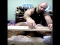 Денис Пахомов  Обучалка по забиванию гвоздей. how to hammer a nail into a board by hand