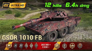 GSOR 1010 FB 💥 12 Kills / 6.4k Damage 💥 WoT Replay #131