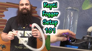 How to Set Up and Use a Repti Fogger! -- A Must Have for Any Reptile Owner! 👍