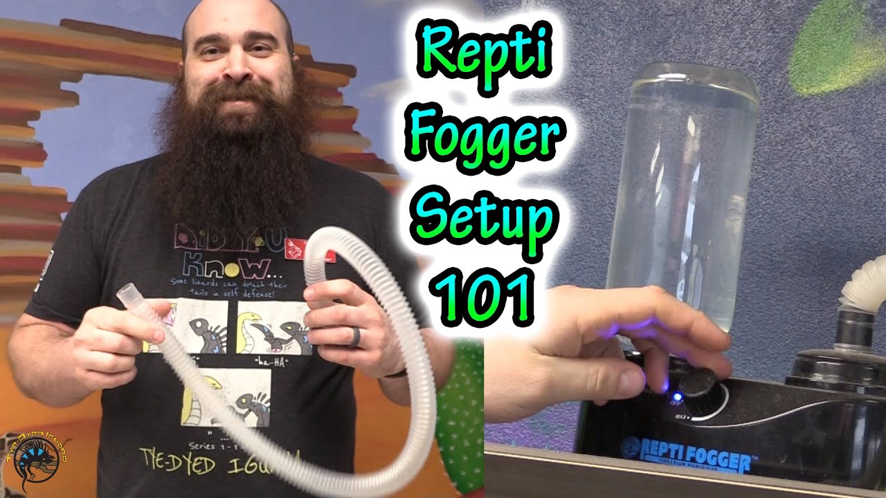 How to Set Up and Use a Repti Fogger! A Must Have for Any Reptile