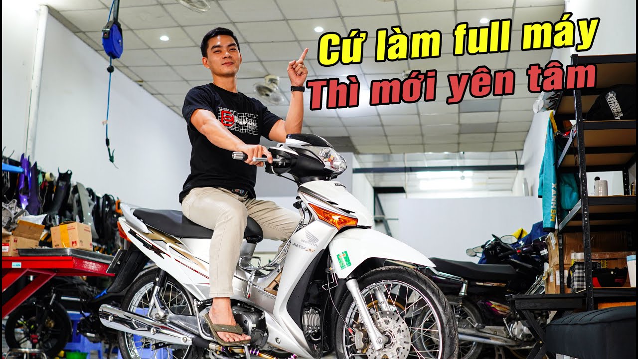 Chỉn chu Honda Future X sau khi mua xe cũ