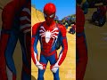 DESAFIO DE MOTOS COM HOMEM ARANHA vs FUSÃO HULK VENOM - GTA V #shorts  #spiderman #hulksmash