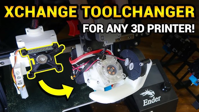 Review: E3D Motion System and ToolChanger - multitool and multi