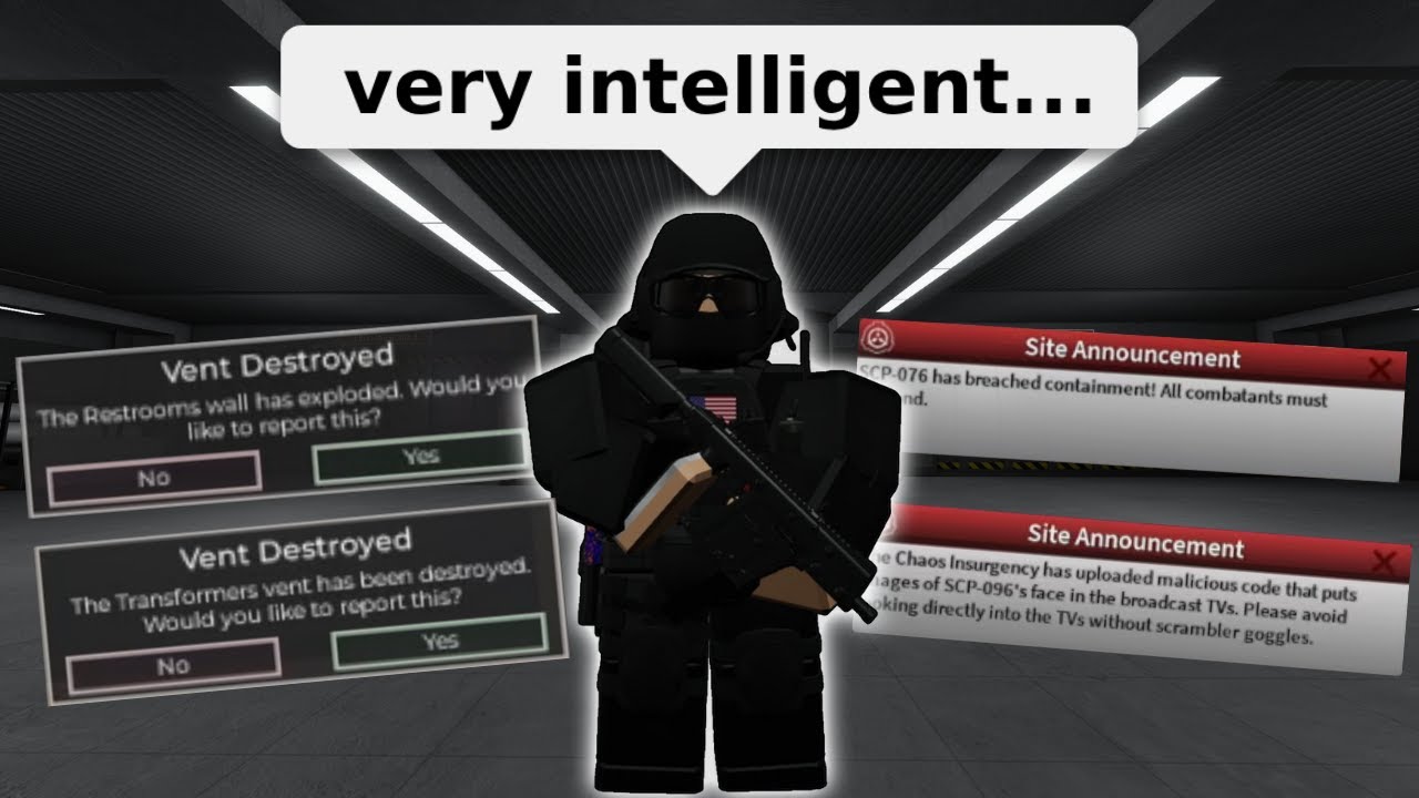 The Intel(ligent) Agency (SCP:Roleplay)