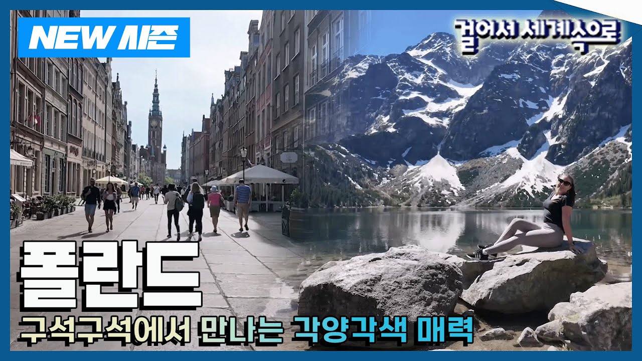 [✨NEW✨걸어서세계속으로📺] 다양한 도시에서 만나는 각양각색의 매력 '폴란드' 여행 Trip to Poland (KBS_20240713)