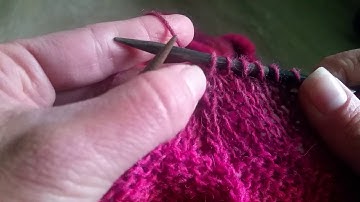 TUTORIAL - Central double decrease (cdd or sl2-k1-p2sso)