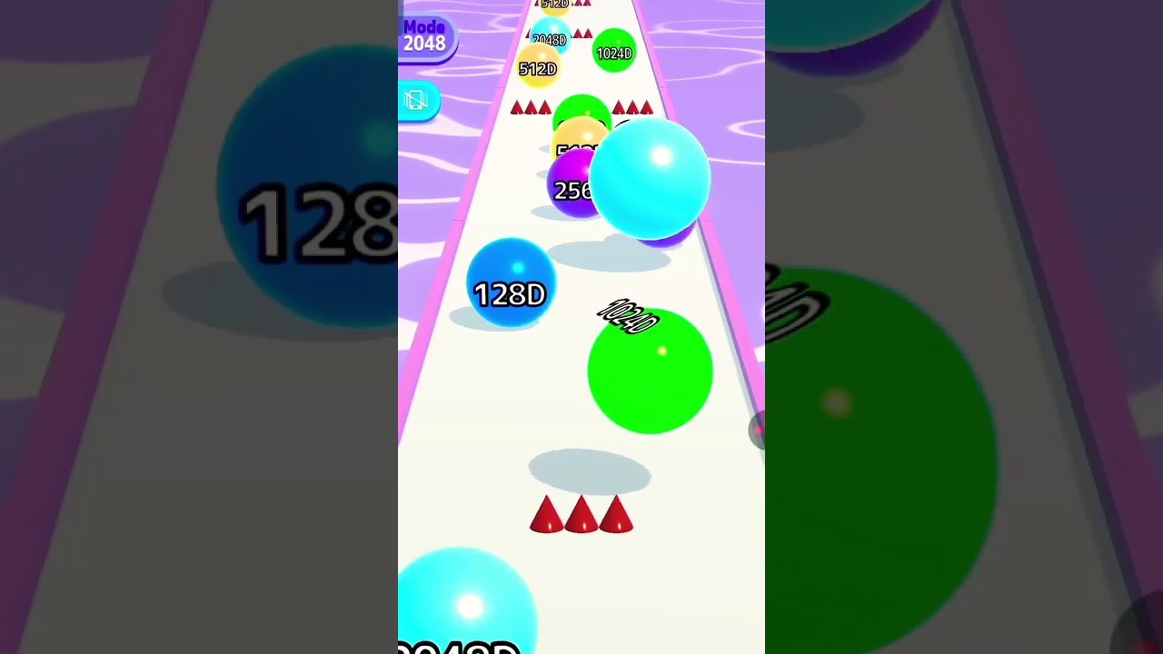 Ball Run 2048 - Gameplay Walkthrough Part 963C Infinity Mode New Best Record 4096AN (iOS, Android)