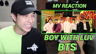 BTS - 'Boy with Luv' ft. Halsey M/V Reaction | KAYAVINE