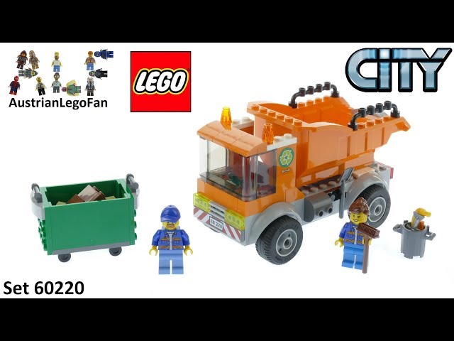 LEGO CITY 60220 GARBAGE TRUCK 4+ YEARS