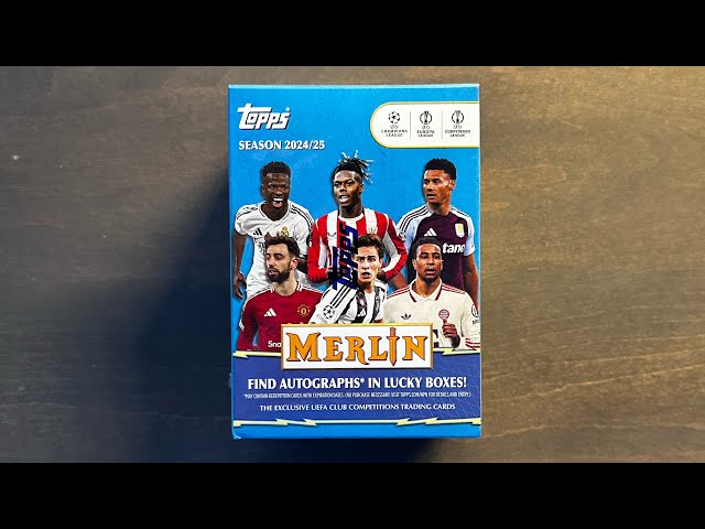 Box - Topps - 2024/25 Merlin UCC - Hobby Box - Scellé - Anglais Box - Topps - 2024/25 Merlin UCC - Hobby Box - Scellé - Anglais