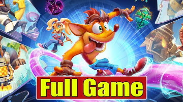 Crash Bandicoot 4 Walkthrough [Full Game] - Story Levels & Bosses