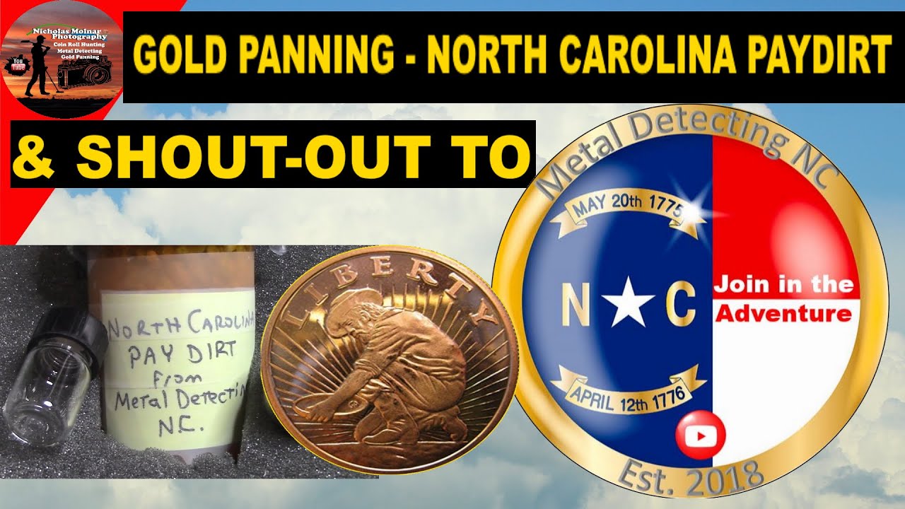 North Carolina Gold Paydirt YouTube