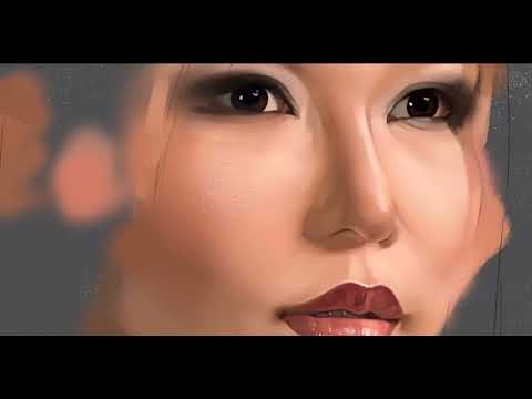 Anri Okita speedpainting - draw art painting