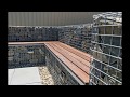 Gabion Outdoor Bench Seating by Prospect Contractors Gabion Outdoor Bench Seating by Prospect Contractors