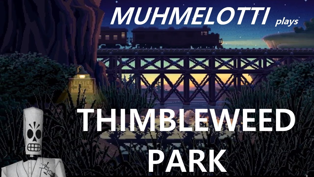 Thimbleweed Park part 28 endings for Franklin and Delores (the end