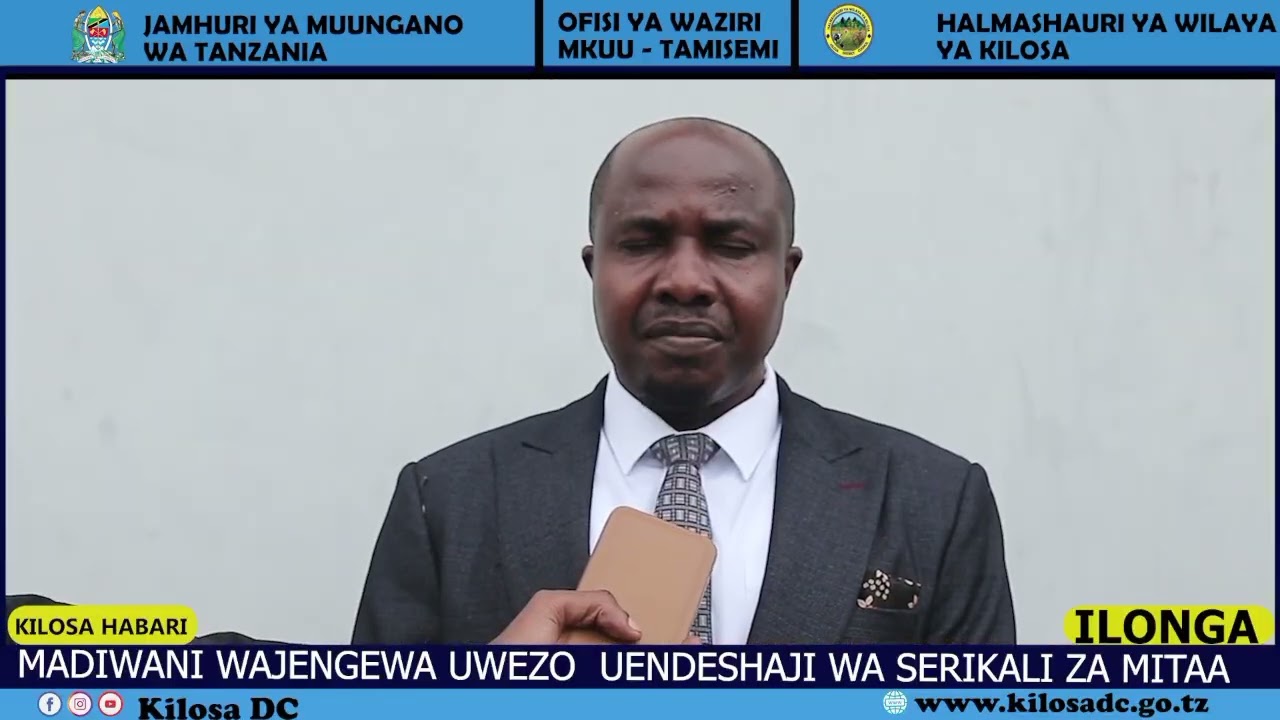 MADIWANI WAJENGEWA UWEZO WA UENDESHAJI WA SERIKALI ZA MITAA