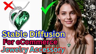 How To Use Stable Diffusion ComfyUI Workflows For eCommerce Jewelry Niche