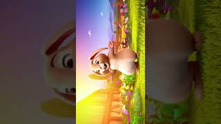 Little Chickens and Bunny in the Farm 🐥🐰 | Cute Short Cartoon for Kids #childrensshow #kids