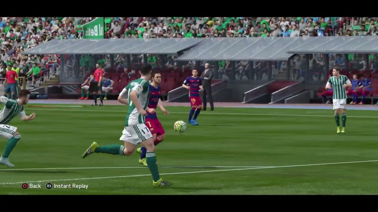 FIFA 16 Miralem Pjanic (Half volley) v Real Betis La Liga!